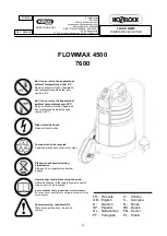 Preview for 1 page of Hozelock FLOWMAX 4500 Manual