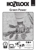 Preview for 1 page of Hozelock Green Power Manual