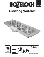 Hozelock Growbag Waterer Instructions предпросмотр