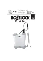 Предварительный просмотр 1 страницы Hozelock PLUS 12L Manual