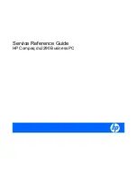 Предварительный просмотр 1 страницы HP Compaq Compaq dx2290 Service & Reference Manual