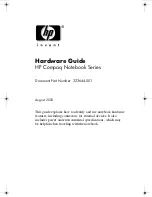 HP Compaq Compaq Notebook Series Hardware Manual preview