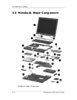 Предварительный просмотр 64 страницы HP Compaq DD522AV - Compaq Business Notebook NC6000 Maintenance And Service Manual