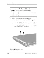 Предварительный просмотр 94 страницы HP Compaq DD522AV - Compaq Business Notebook NC6000 Maintenance And Service Manual