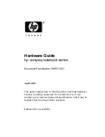 HP Compaq nc4000 - Notebook PC Hardware Manual preview