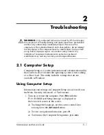 Preview for 29 page of HP Compaq nc6220 - Notebook PC Maintenance And Service Manual