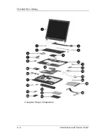 Предварительный просмотр 72 страницы HP Compaq nc6220 - Notebook PC Maintenance And Service Manual