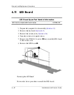 Предварительный просмотр 124 страницы HP Compaq nc6220 - Notebook PC Maintenance And Service Manual