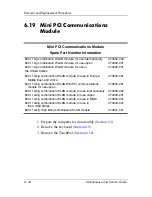 Preview for 136 page of HP Compaq nc6220 - Notebook PC Maintenance And Service Manual