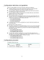 Предварительный просмотр 31 страницы HP Enterprise FlexNetwork 10500 Series Configuration Manual