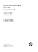 HP Enterprise HP 3100-16 v2 Configuration Manual preview