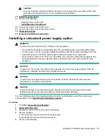 Предварительный просмотр 73 страницы HP Enterprise ProLiant DL20 Gen9 User Manual