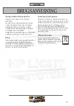 Предварительный просмотр 4 страницы HP LIGHT SYSTEM 66343 Instruction Manual