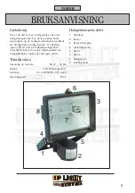 Предварительный просмотр 5 страницы HP LIGHT SYSTEM 66343 Instruction Manual