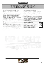 Предварительный просмотр 6 страницы HP LIGHT SYSTEM 66343 Instruction Manual