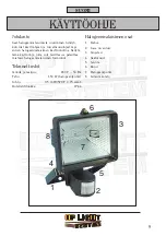 Предварительный просмотр 9 страницы HP LIGHT SYSTEM 66343 Instruction Manual