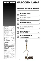 HP LIGHT SYSTEM 70193 Instruction Manual предпросмотр