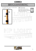 Предварительный просмотр 4 страницы HP LIGHT SYSTEM 70193 Instruction Manual