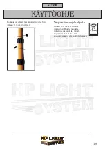 Предварительный просмотр 10 страницы HP LIGHT SYSTEM 70193 Instruction Manual