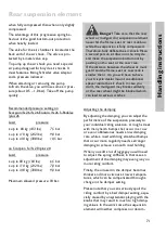 Предварительный просмотр 75 страницы HP Velotechnik Gekko 26 Operating Manual And Service Instructions