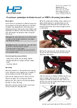 Предварительный просмотр 4 страницы HP Velotechnik Gekko fxs Mounting Instructions