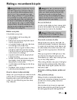 Preview for 15 page of HP Velotechnik GrassHopper fx and Operating Manual And Service Instructions