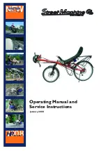 HP Velotechnik Street Machine Gte 2008 Operating Manual And Service Instructions preview