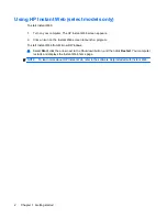 Предварительный просмотр 12 страницы HP 1033CL - Mini Notebook User Manual