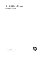 Preview for 1 page of HP 10504 Installation Manual