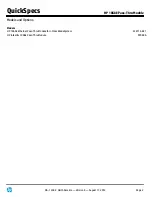 Предварительный просмотр 2 страницы HP 10GbE Pass-Thru Module Quickspecs