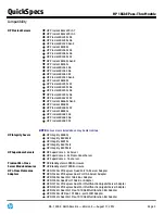 Предварительный просмотр 3 страницы HP 10GbE Pass-Thru Module Quickspecs