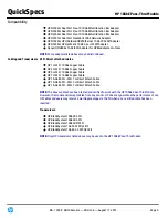 Предварительный просмотр 4 страницы HP 10GbE Pass-Thru Module Quickspecs