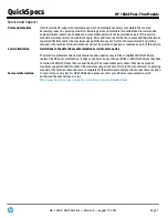 Предварительный просмотр 7 страницы HP 10GbE Pass-Thru Module Quickspecs
