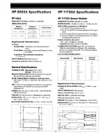 Preview for 21 page of HP 11722A Technical Data Manual