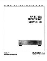 Preview for 2 page of HP 11793A Operating And Service Manual