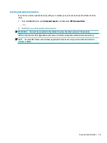 Предварительный просмотр 33 страницы HP 11Q98EA#ABU User Manual