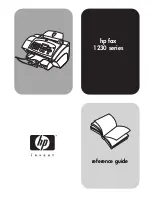 Preview for 1 page of HP 1230 - Fax Color Inkjet Reference Manual