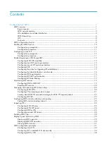 Preview for 3 page of HP 12500 Series Configuration Manual
