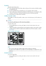 Предварительный просмотр 64 страницы HP 12500 Series Installation Manual