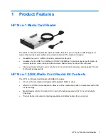 Preview for 7 page of HP 14-in-1 Media Card Reader User Manual