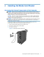 Preview for 9 page of HP 14-in-1 Media Card Reader User Manual
