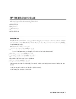 Preview for 7 page of HP 16442A User Manual