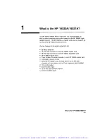 Preview for 11 page of HP 16520a Reference Manual