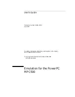 Preview for 3 page of HP 16610A User Manual