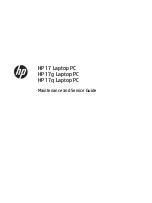 HP 17 Maintenance And Service Manual preview