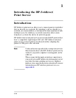 Preview for 7 page of HP 175X - JetDirect Print Server Administrator'S Manual