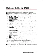 Preview for 3 page of HP 17bll+ User Manual