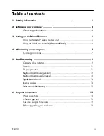 Preview for 5 page of HP 18-1000 Getting Started Manual