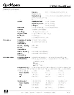 Preview for 4 page of HP 19-inch LP1965 Specifications