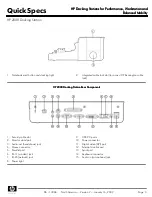 Preview for 3 page of HP 2008 120W Docking Station Specification